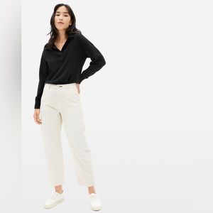 Everlane - Cashmere Polo in Black - Size Small